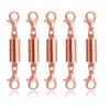 10 Pack of Silver Magnetic Lobster Clasp Jewelry Necklace Bracelet(Rose