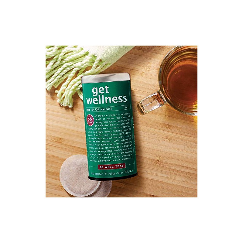 The Republic of Tea Be Well Red Rooibos Tea -