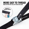 Cartman 1" x 12' Lashing Straps Cargo Tie-Down Strap Up
