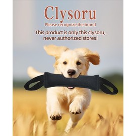 Clysrou Dog Tug Toy Dog，Tough Jute Bite Pillow - Durable, Training Equipment - Puppy to Large Dogs Interactive Toy.