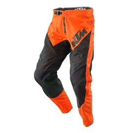 KTM Pounce Motocross and Offroad Durable Pants Small/30 Orange/Black