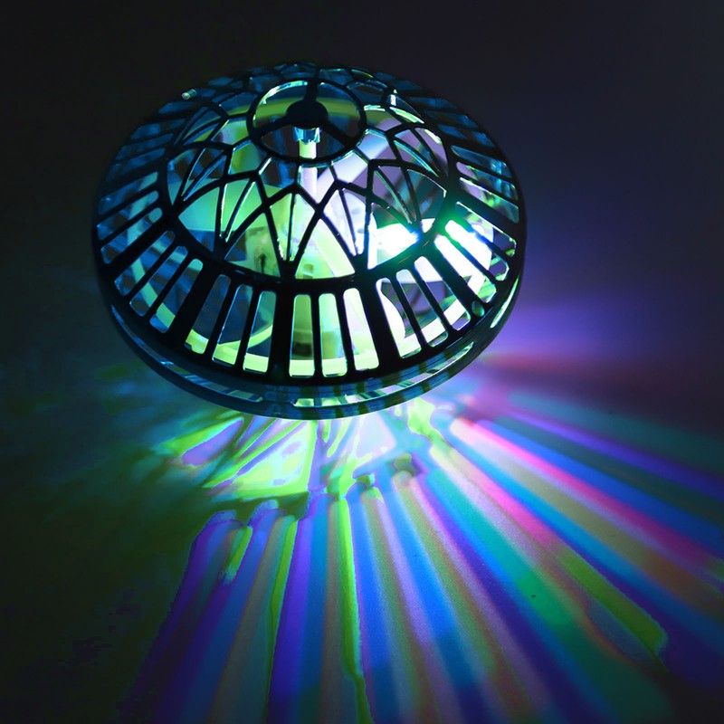 Flying Orb Toys LED Light USB Floating Induction Roundabout Fly