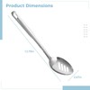 YOFAPA Slotted Spoon - Stainless Steel Cooking Spoon Kitchen Serving