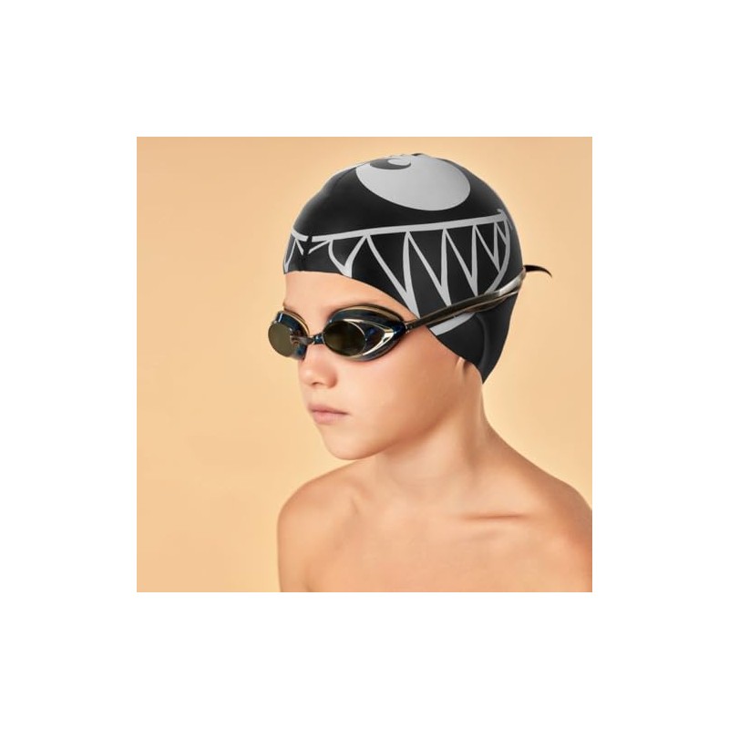 Yardwe Gorro De BañO para NiñOs DiseñO De TiburóN De