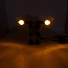 SFONIA 4pcs Motorcycle Indicator Light 12V 10LED Indicator Lights Motorcycle