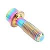 6PCS Bicycle Stem Bolt M5 X 16mm Titanium Alloy Waterproof
