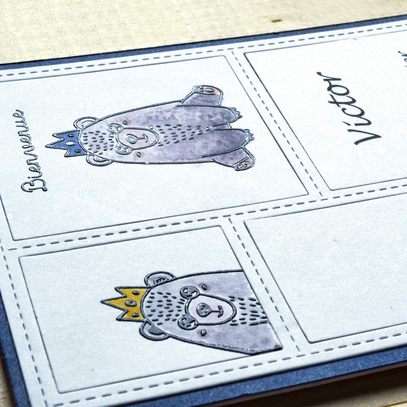 Aladine - Polvere per sciogliere Izink trasparente smaltata - Embossing