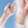 ZXCHOME Bracelets for Women Sterling Silver Bracelet Women Bracelet Silver