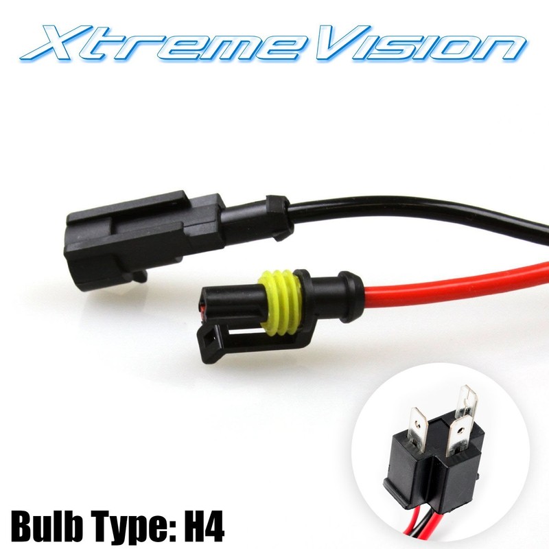XtremeVision HID Xenon Replacement Bulbs - H4 / 9003 6000K