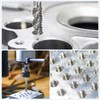 sourcing map Spiral Flute Thread Taps M12 x 1.75 H2