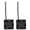 ENOMAKER X1,X1C Extruder Hotend Cooling Fan 2PCS, 2510 Brushless Axial