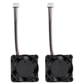 ENOMAKER X1,X1C Extruder Hotend Cooling Fan 2PCS, 2510 Brushless Axial Fans, 17500 RPM High Speed for Efficient Hot End Cooling for Bambu Lab 3D Printers