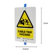 Edion EV Cable Trip Hazard Warning Sign – Attaches to