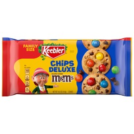 Keebler Chips Deluxe Cookies Rainbow with M&M's Chocolate Candies 14.6 oz