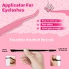 PRO Lash Clusters Kit DIY Lash Extension Clear Band Natural