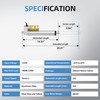 RVMARINEPAT Heavy Duty Linear Actuator 12V 330lb/1500N Load, 6" Stroke,