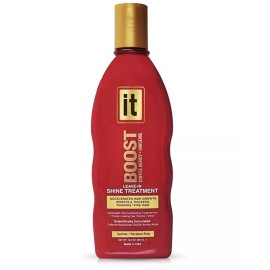 Freeze It BOOST IT Leave-In Shine Treatment/Hair Growth, Thicken Thinning Fine Hair