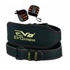 EVO Fitness 6" Pure Leather Weight Lifting Gym belts Back