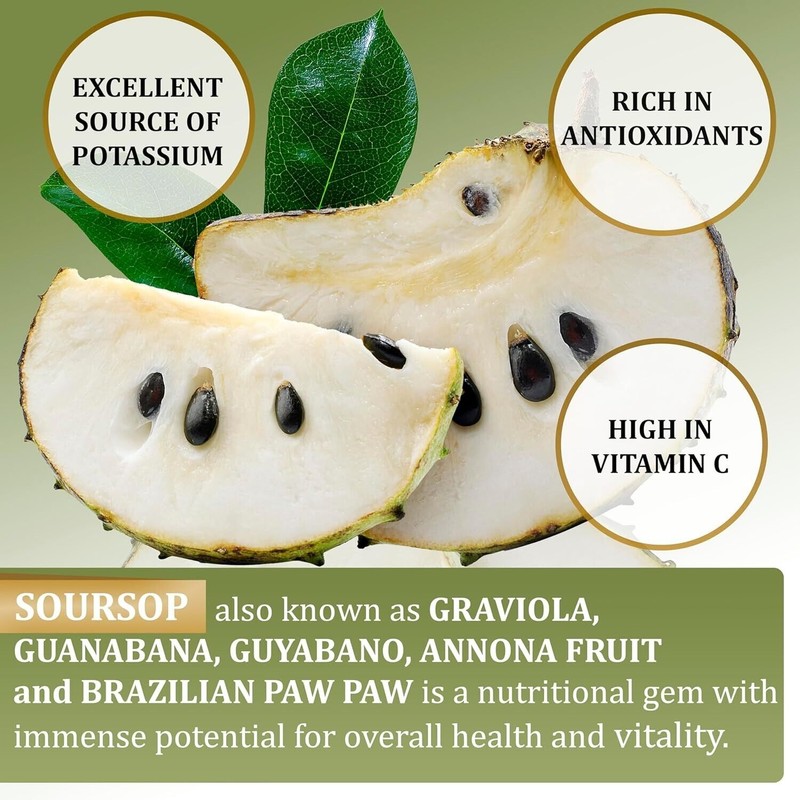 See all condition definitions Soursop Leaves & Fruit Gummies -
