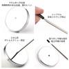 Zixui Ticket Holder, Paper Holder, Pack of 1, Stainless Steel,