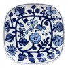 Hasamiyaki 383724 Wayama Kiln Flower Parade Square Plate White