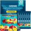 OZENKE Electrolytes Powder Packets, 30 Sticks Sugar Free Hydration Packets,