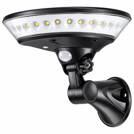 Solar Motion Sensor Wall Light for Outdoor Lighting – 360° 29-LED Illumination for Garden, Yard and Exterior Walls