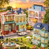 DIY Miniature House Kit with Furniture and LED Light, Wooden