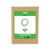 sourcing map M4 100Pcs Internal Tooth Washers, 304 Stainless Steel