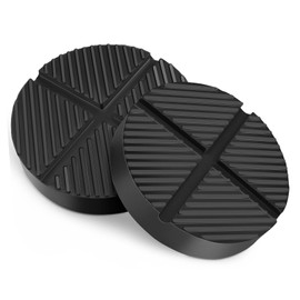ORFOFE 2 Pack Jack Stand Rubber Pads Car Jack Pad Set for Vehicle Lift Stabilizer Jack Pads Easy Install for Car Repair Sturdy Safe