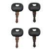 BODYA 4 x Ignition Key 606 System Replacement Starter Key