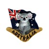 I Love Aus Koala on Boomerang Magnet