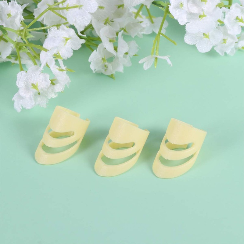 SUPVOX 6pcs Alaska Guitar Picks Adjustable Finger Picks Thumb Picks