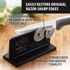 Rada Cutlery Quick Edge Knife Sharpener (R119), 3.5"x2", Stainless Steel