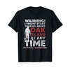 Warning Oak Island Metal Detecting Gift T-Shirt