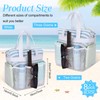 Chapou 8 Packs Mesh Shower Caddy Portable Large Shower Caddy