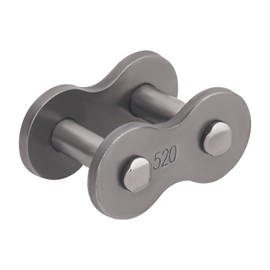 AHL 1 Pcs 520 Series Steel Master Link O-Ring Chain Clip-Type Connecting Link for Motorcycle Dirt Bike