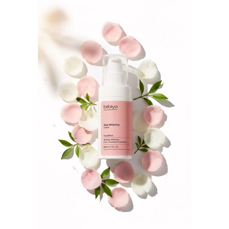 Bibi [BBYA] Real Whitening Cream 80ml / [비비야] 리얼화이트닝크림 80ml