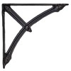 NACH Decorative Shelf Brackets, 2 Pack of 9.1 x 1.5