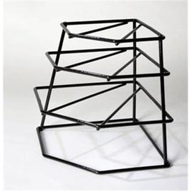 Black Corner Plate Rack by Delfinware