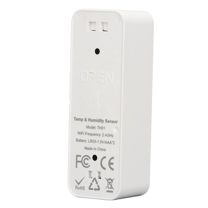 Temperature Sensor Humidity Monitor Thermometer Hygrometer Remote Control for Home
