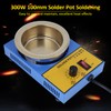 300W 100mm Lead free Solder Pot Soldering Desoldering Bath Titanium