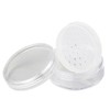 3Pcs 20ml/20g/0.67oz Empty Clear Plastic Loose Powder Puff Box Foundation