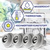Set of 4 Dishwasher Basket Wheels Diameter 34 mm with