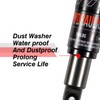 CNCLOL Mountain Bike Rear Shock 120mm/125mm/150mm/165mm/185mm/190mm/200mm,Bicycle Shock Absorber- Hydraulic Rear