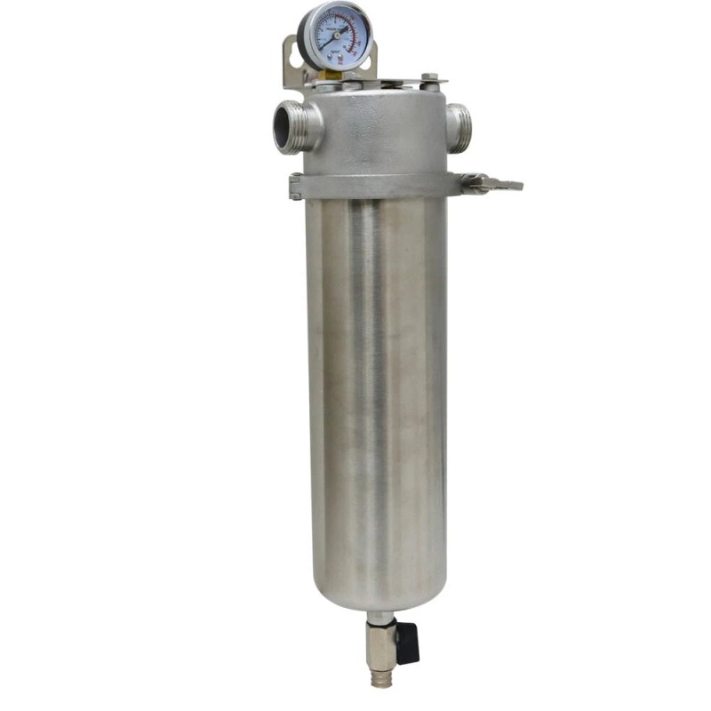 TECHTONGDA Brand New Stainless Steel Front Filter House Waterway Filter