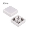 uxcell 20pcs Tactile Push Button Switch Caps 12x12mm for 12x12x7.3mm