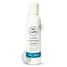 NU LABS Suero Corporal con Niacinamida B3 y Perla, Tono Uniforme, 120 mL