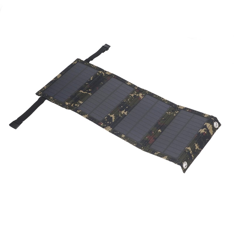 Solar Panel Professional 20W Efficient Waterproof 4 Folds Monocrystalline Silicon