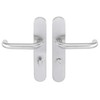Bricard New Wave 666465 Stainless Steel Plate Bathroom Door Handle
